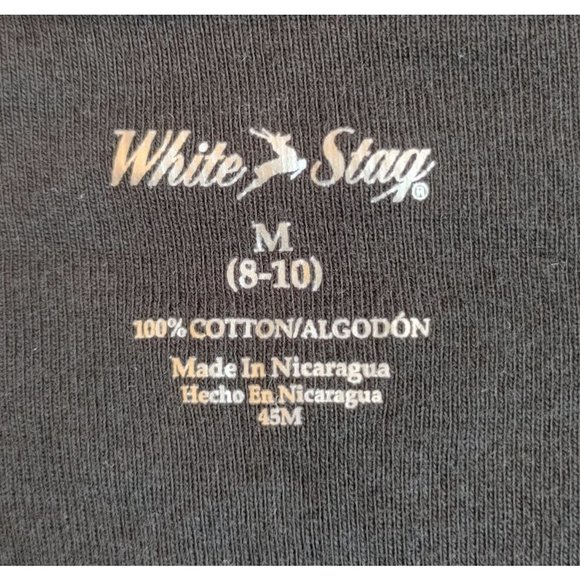 WHITE STAG Womens M Black Basic Casual Sleeveless Shirt Blouse - Picture 3 of 3